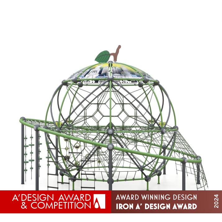 New York Play Unit  by Cemer Design Center Iron Playground Equipment, Play Structures and Public Park Design Award Winner 2024 