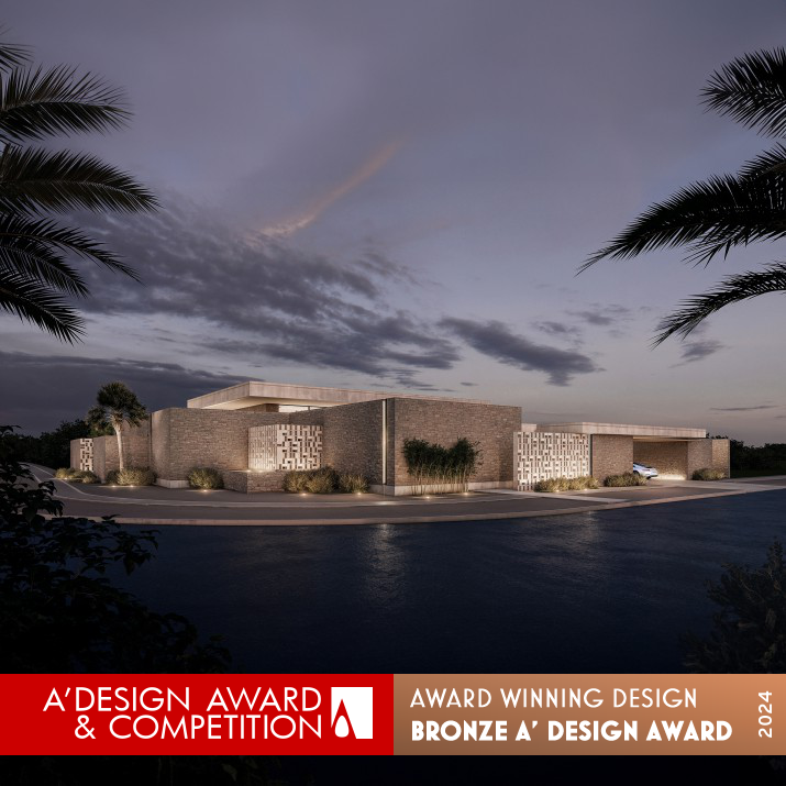 Alhammadi Haus Private Residence by Drew Gilbert Bronze Architecture, Building and Structure Design Award Winner 2024 