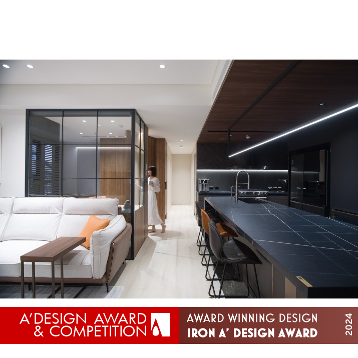 Ruilan Residence by Chun-Kai Yang Iron Interior Space and Exhibition Design Award Winner 2024 