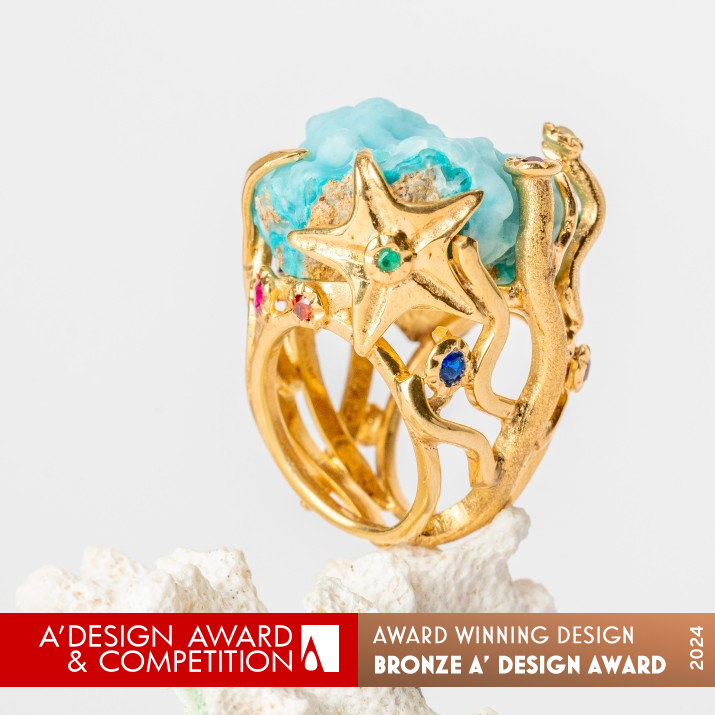 The Bottom Ring by Sanda Strugar Bronze Jewelry Design Award Winner 2024 