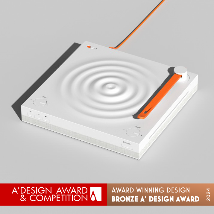Musipple Music Player by Ziqiang He, Hao Zhang and Yunan Lin Bronze Audio and Sound Equipment Design Award Winner 2024 