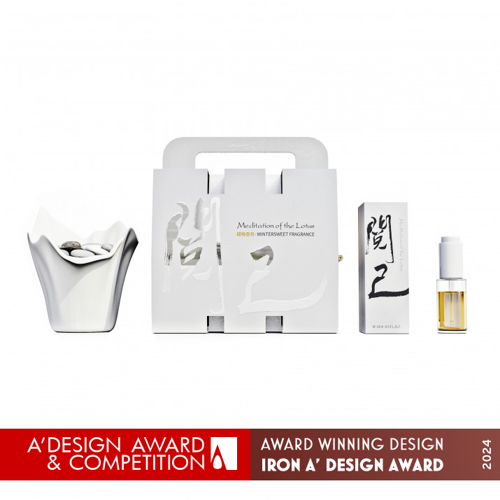 Meditation Of The Lotus Rock Oil Diffuser by Xiong Zhang and Xiaoxiao Li Iron Packaging Design Award Winner 2024 