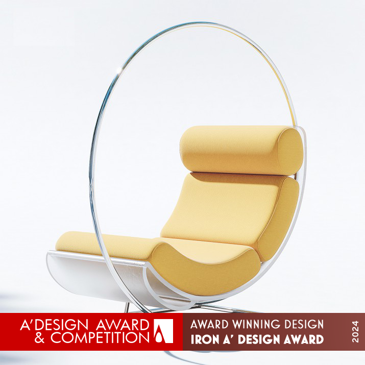 Oh Chair Readers' Lounge by Ao Zhou Iron Generative, Algorithmic, Parametric and AI-Assisted Design Award Winner 2024 