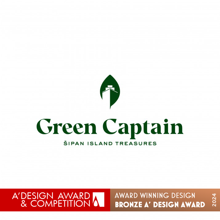 Green Captain Sipan Island Treasures by Anja Zambelli Colak Bronze Graphics, Illustration and Visual Communication Design Award Winner 2024 