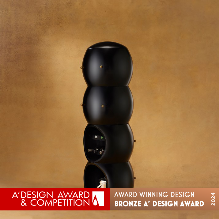 Caterpillar Bar Unit by Priyam Doshi Bronze Furniture Design Award Winner 2024 