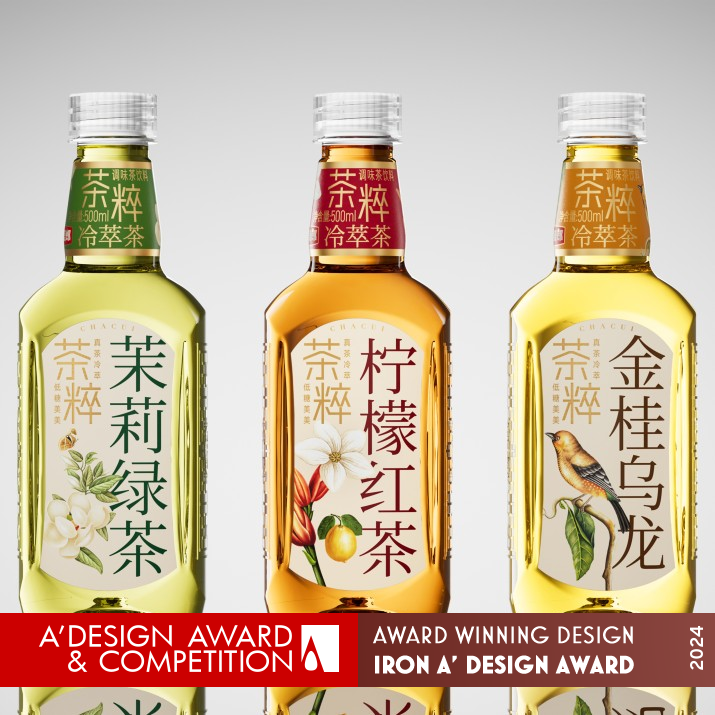 Cha Cui Tea by Tiger Pan Iron Packaging Design Award Winner 2024 