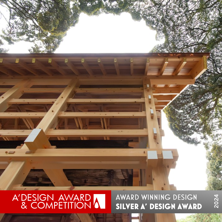 Hoshino Jinja Shrine by Shigetaka Mochizuki Silver Cultural Heritage and Culture Industry Design Award Winner 2024 