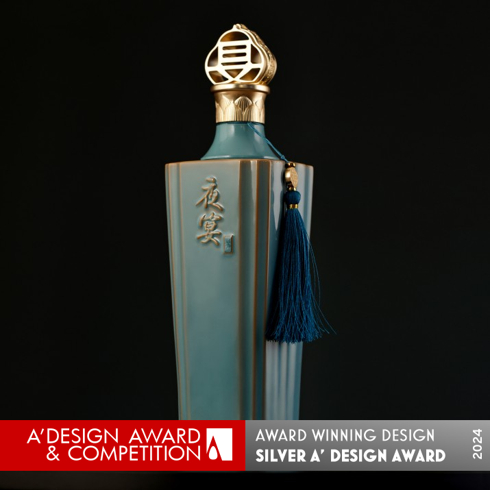 Banquet Chinese Baijiu Packaging by Ying Song Brand Design Shenzhen Co., Ltd Silver Packaging Design Award Winner 2024 