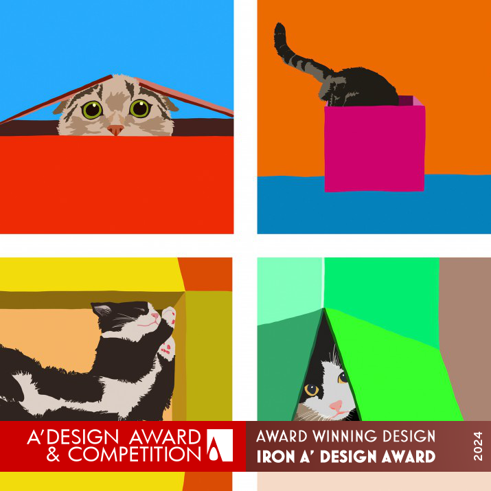 Cats in a Box Communication Design by Daniel da Hora Iron Advertising, Marketing and Communication Design Award Winner 2024 