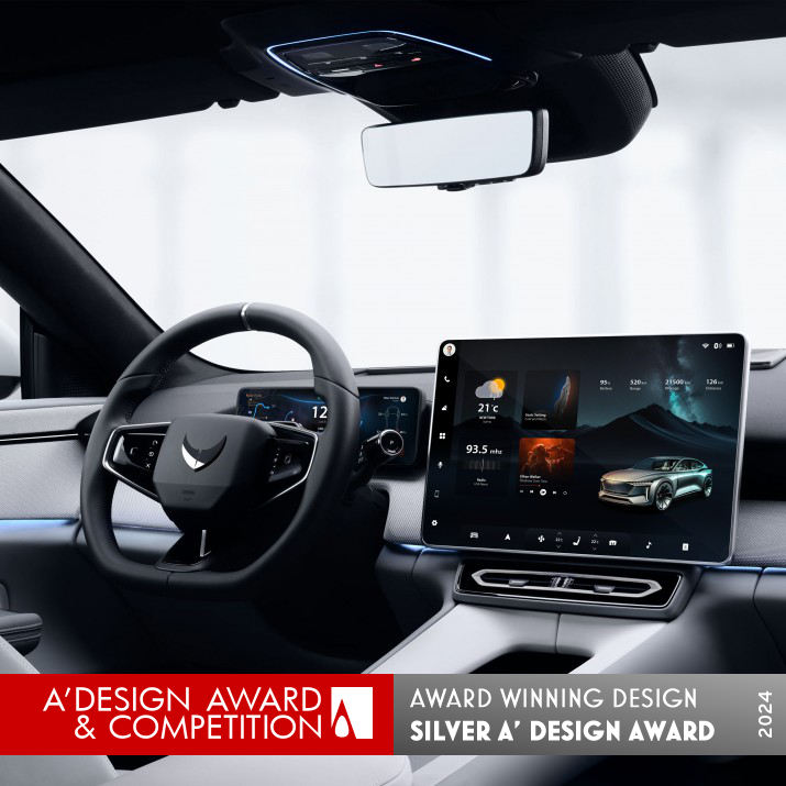 Nova Pilot Automotive HMI Design by Arvin Maleki Silver Interface, Interaction and User Experience Design Award Winner 2024 