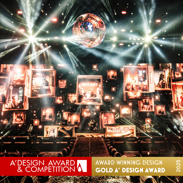 Mayday 5525 Live Tour Concert by B'in Live Golden Performing Arts, Stage, Style and Scenery Design Award Winner 2025 
