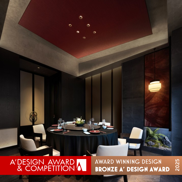 Rongji Private Banquet Space Design by Ma Wei Bronze Interior Space and Exhibition Design Award Winner 2025 