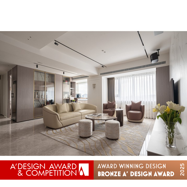 From Paris With Grace Vacation Residence by Loui Lu Bronze Interior Space and Exhibition Design Award Winner 2025 