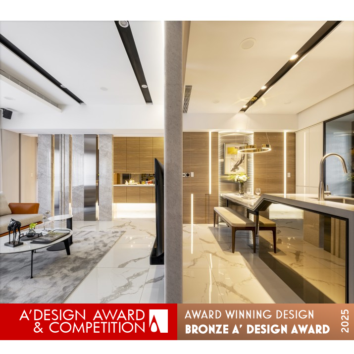 Lighting The Way Interior Design by Worth Interior Design Ltd. Bronze Interior Space and Exhibition Design Award Winner 2025 