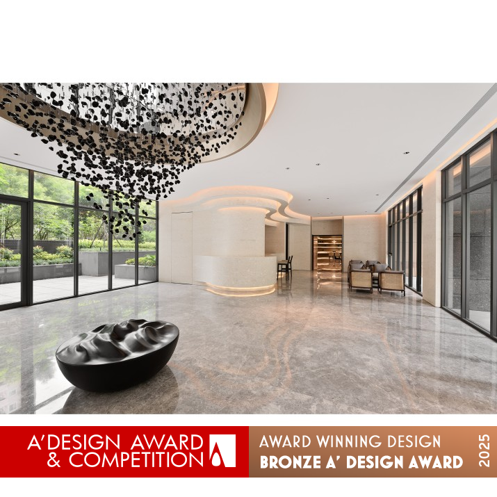 Silk Rhyme Public Space by Jeremy Tung Bronze Interior Space and Exhibition Design Award Winner 2025 