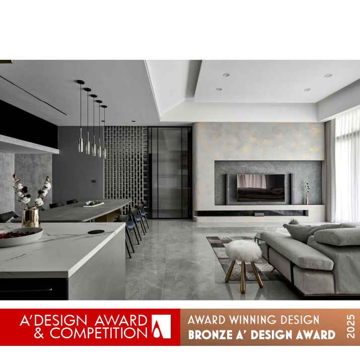 Gathering Residence by Mason Ching and Chloe Chang - C9 Design Bronze Interior Space and Exhibition Design Award Winner 2025 