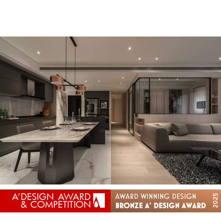 Unpolished Light Residence by Chia-Chi Yeh Bronze Interior Space and Exhibition Design Award Winner 2025 