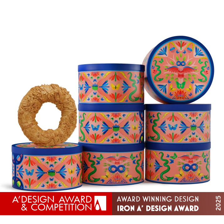 Lucky Bread Food Packaging by Antonia Skaraki Iron Packaging Design Award Winner 2025 