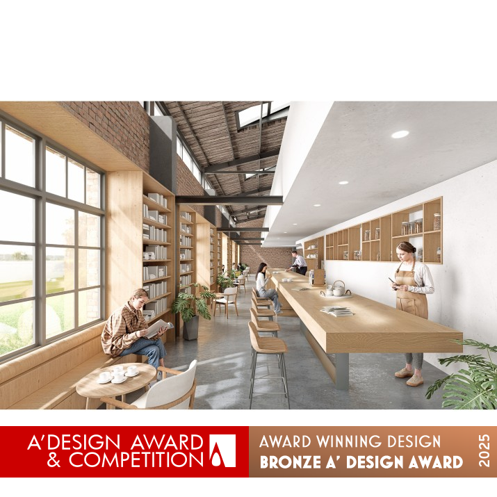 The Transformed Repository Library by Zhaoxiong Han and Yinzhu Yao Bronze Interior Space and Exhibition Design Award Winner 2025 