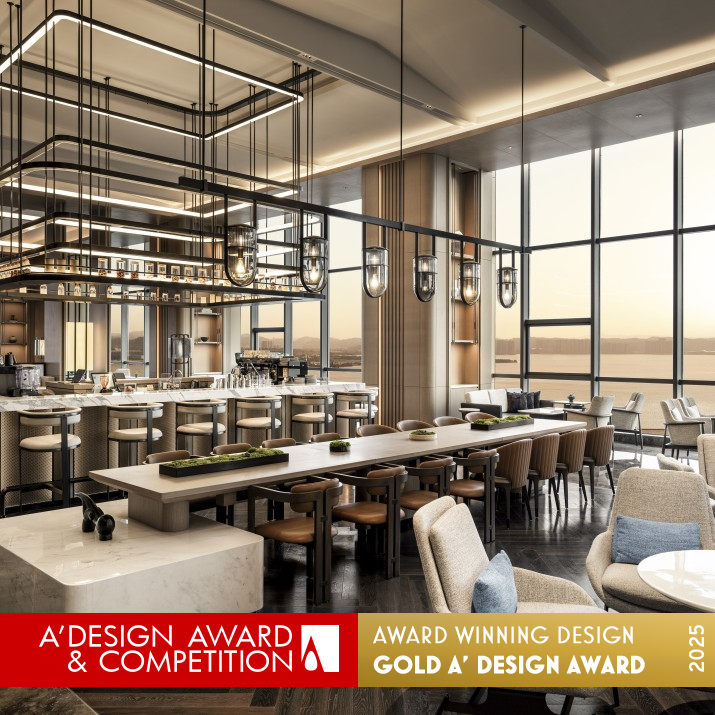 Shantou Marriott Hotel Hospitality Interior Design by Paul Liu Golden Interior Space and Exhibition Design Award Winner 2025 