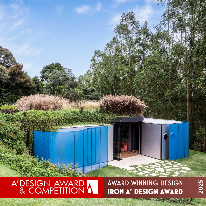 Ibiuna Prefabricated Weekend House by Rodrigo Ohtake Iron Architecture, Building and Structure Design Award Winner 2025 