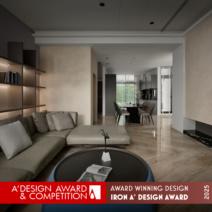 Greatest Luck Residence by Chien Sen Wang Iron Interior Space and Exhibition Design Award Winner 2025 