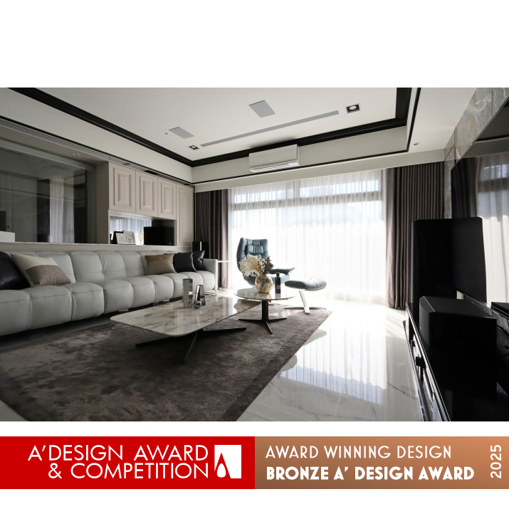 Brocade Grace Residence by Ting Ying Ho - Zh-Mi Interior Design Bronze Interior Space and Exhibition Design Award Winner 2025 
