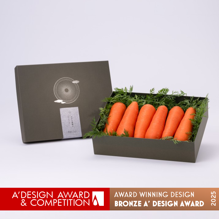Vegetable Box Packaging by Kikumi Yoshida Bronze Packaging Design Award Winner 2025 