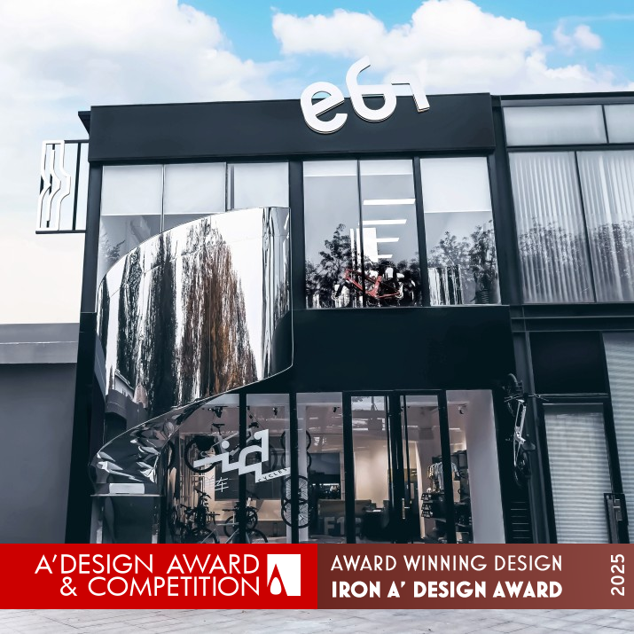 Ebi Lab Office Building by Electric Bicycle Innovation B.V. Iron Architecture, Building and Structure Design Award Winner 2025 