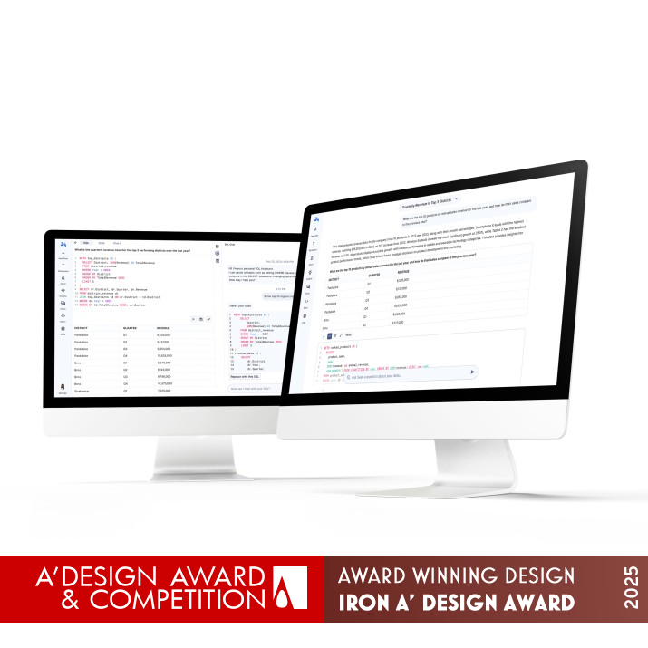 Seek AI Web Application by Eric Wu Iron Information Technologies and Software Design Award Winner 2025 