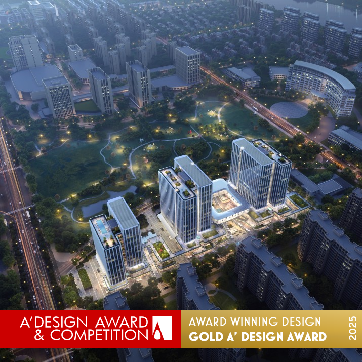 Yunhai Shimen Industry Park by Minquan Wang Golden Construction and Real Estate Projects Design Award Winner 2025 