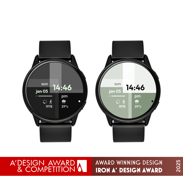 Artalex Et 101 Smartwatch Face by Alex Pan Yong Iron Interface, Interaction and User Experience Design Award Winner 2025 
