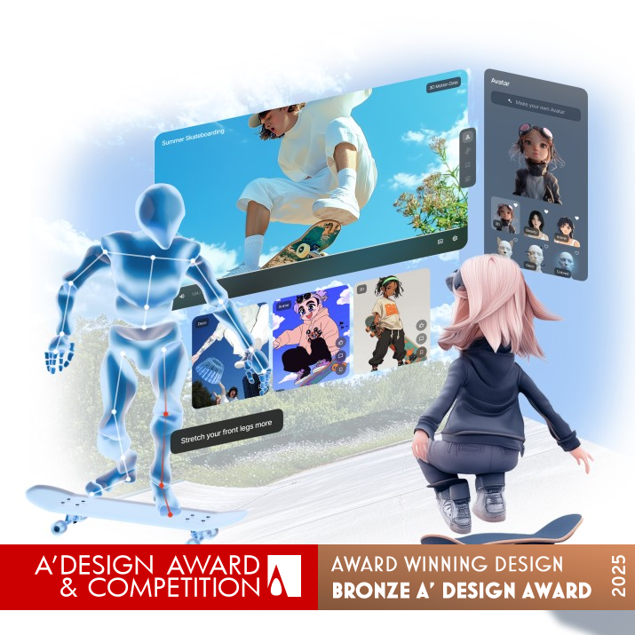Player Video XR by Suryun Hyeon Bronze Interface, Interaction and User Experience Design Award Winner 2025 