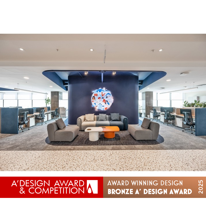 Colgate Turkiye Office by Yasin Altipat Bronze Interior Space and Exhibition Design Award Winner 2025 