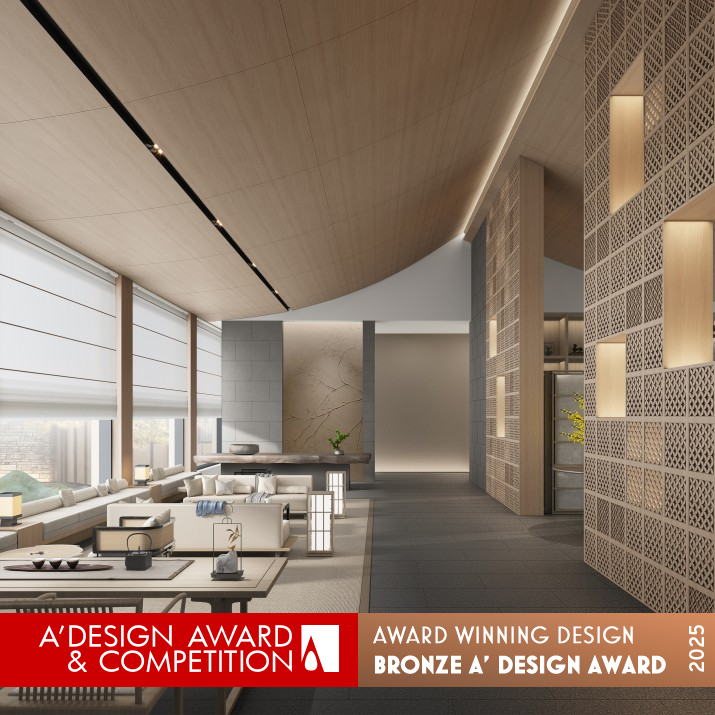 Yutaifeng Hotel by Ying Zhu Bronze Interior Space and Exhibition Design Award Winner 2025 