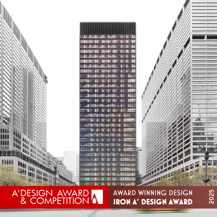 Matrix Beyond Bronze Office Building Renovation by Shujian You Iron Architecture, Building and Structure Design Award Winner 2025 