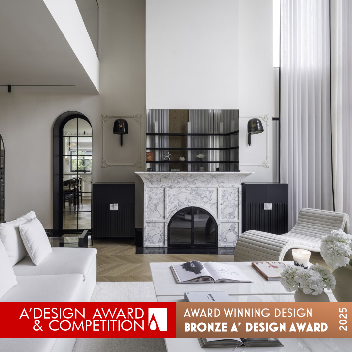 Villa Ob Family House by Bureau Interior Design Studio Bronze Interior Space and Exhibition Design Award Winner 2025 