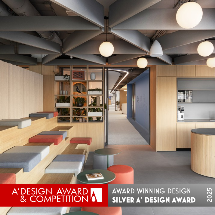 NN Pharmaceutical Office Design by DA Architects Ltd Silver Interior Space and Exhibition Design Award Winner 2025 