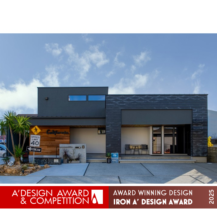 Stack Up House by Kazuma Kobayashi Iron Architecture, Building and Structure Design Award Winner 2025 