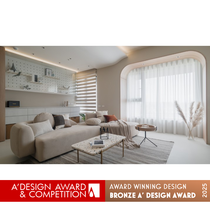 Moon River Residential House by Yi Chun Chung Bronze Interior Space and Exhibition Design Award Winner 2025 