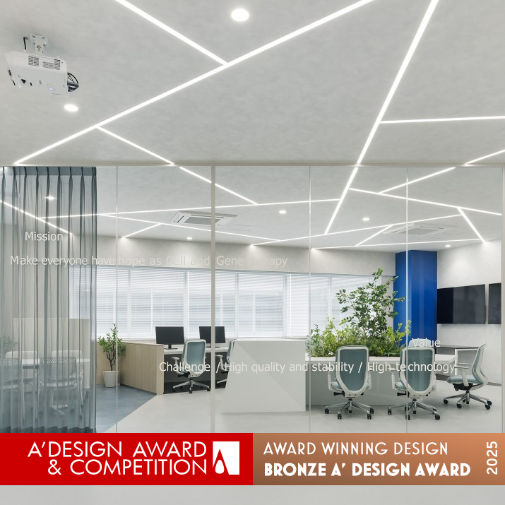 Cell Resources Office Interiors by Good Place Bronze Interior Space and Exhibition Design Award Winner 2025 
