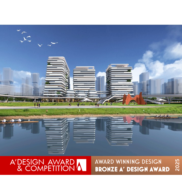 Office Complex Design Mawan Unit 15 Industrial Building by Zhong Zhong Bronze Construction and Real Estate Projects Design Award Winner 2025 