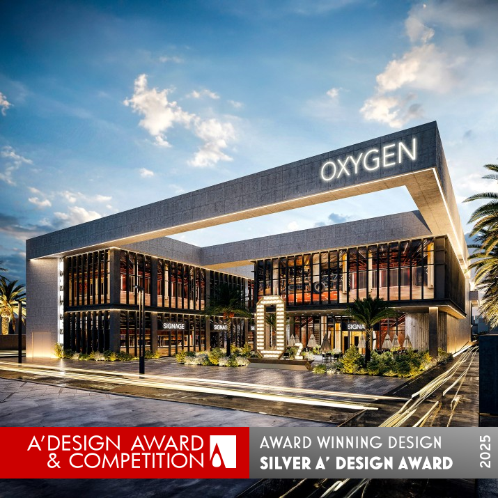 Oxygen Dubai Gym by Ahmed Habib Silver Architecture, Building and Structure Design Award Winner 2025 