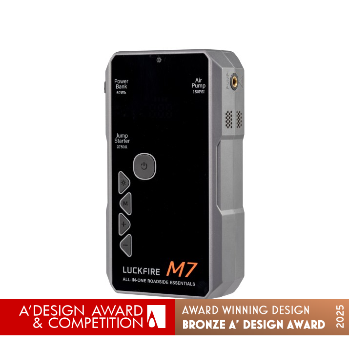 Roadside Essentials M7 Emergency Machine by Shang Hai, Ai Mu and Bo Zhi Bronze Vehicle Parts, Auto Accessories and Care Products Design Award Winner 2025 