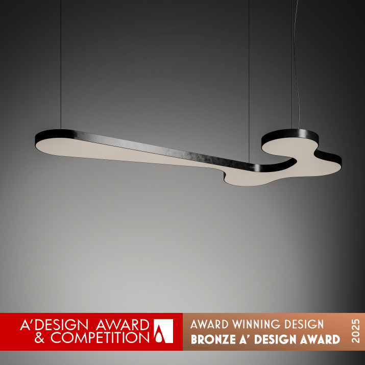 Tangent Pendant Light by Seyed Shahriyar Shahriyari Bronze Lighting Products and Fixtures Design Award Winner 2025 