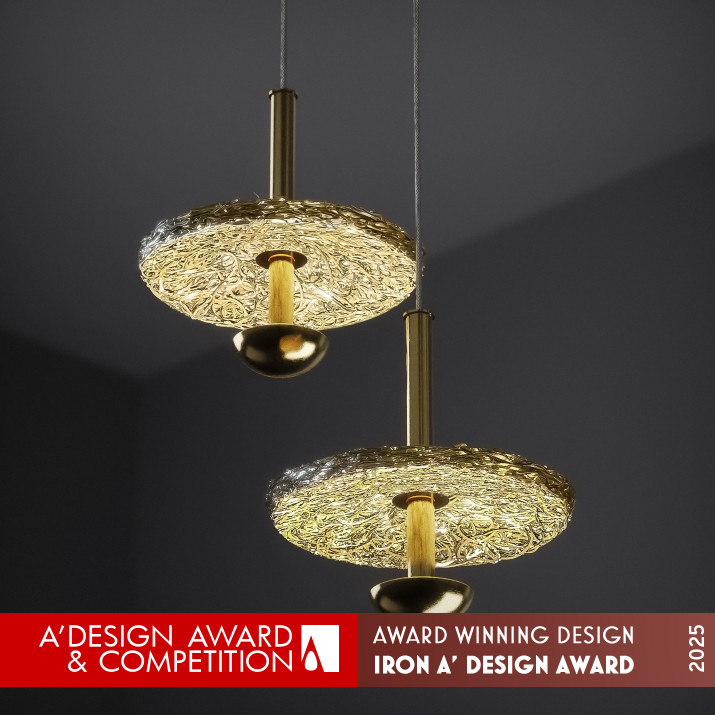 Talash Sustainable And Decorative Pendant  by Waxy Design Studio Iron Lighting Products and Fixtures Design Award Winner 2025 