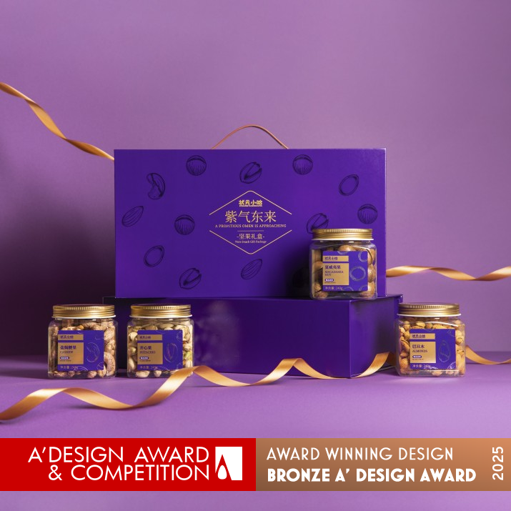 Zhuangyuanxiaoha Nuts Gift Package by Sha Feng and Jiayi Lu Bronze Packaging Design Award Winner 2025 