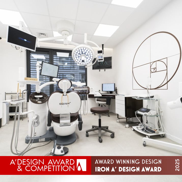 Era Digital Dental Clinic Hospital by Lora Deneva Iron Interior Space and Exhibition Design Award Winner 2025 