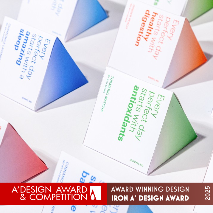 Every Perfect Day Tea Package Design by Ying Han Iron Packaging Design Award Winner 2025 