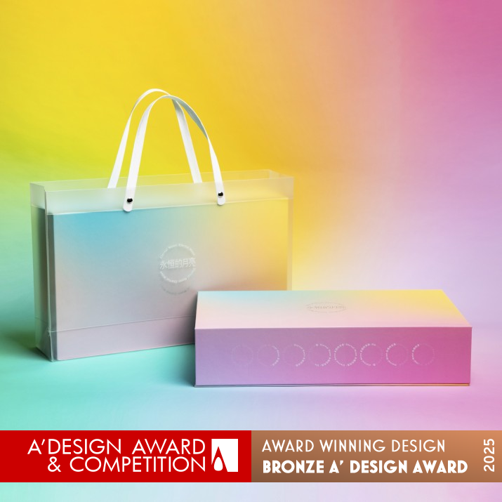 Eternal Moon Mooncake Packaging by Sha Feng and Jiayi Lu Bronze Packaging Design Award Winner 2025 